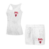 Chicago Bulls Concepts Sport Women's Quartz Tank Top & Shorts Set White