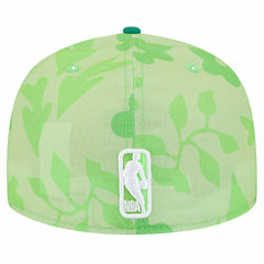 Boston Celtics Palm Fronds 2-Tone 59FIFTY Fitted Hat Kelly Green - New Era