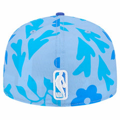 Dallas Mavericks Palm Fronds 2-Tone 59FIFTY Fitted Hat Blue - New Era