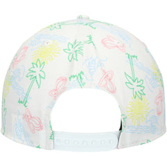 Miami Heat Palm Trees and Waves Golfer Adjustable Hat White - New Era