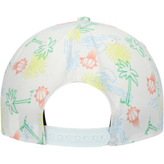 Phoenix Suns Palm Trees and Waves Golfer Adjustable Hat White - New Era