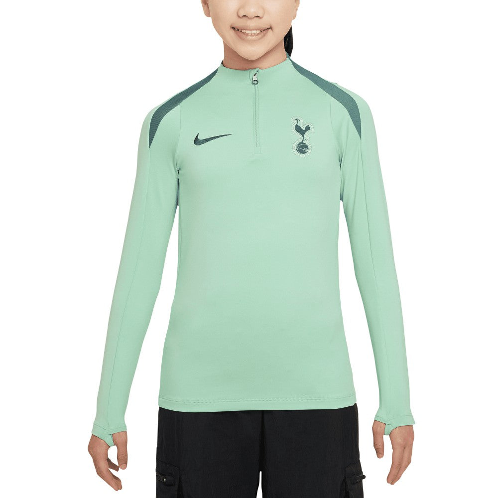 Tottenham Hotspur Youth 2024/25 Third Strike Drill Performance Quarter-Zip Top Green - Nike on sale