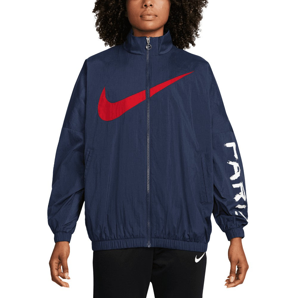 Paris Saint-Germain Women's Essential Windrunner Full-Zip Jacket Navy - Nike discount