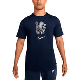 Chelsea Lion T-Shirt Blue - Nike on sale
