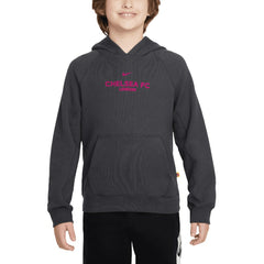 Chelsea Youth Third Air Pullover Hoodie Anthracite - Nike on sale