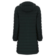 Detroit Lions Cutter & Buck Women's Mission Ridge Repreve Eco Insulated Long Full-Zip Puffer Jacket - Black Jackets
