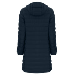 Denver Broncos Cutter & Buck Women's Mission Ridge Repreve Eco Insulated Long Full-Zip Puffer Jacket - Navy Jackets