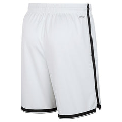 Brooklyn Nets 2024/25 Association Edition Swingman Shorts White - Nike