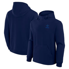 Dallas Cowboys Unisex Front Office Tonal Tri-Blend Pullover Hoodie - Navy Hoodies