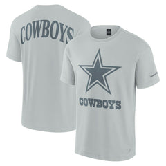Dallas Cowboys Unisex Elements Iconic T-Shirt - Gray T-shirts