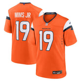 Marvin Mims Jr Denver Broncos Team Game Jersey - Orange Jerseys