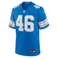 Jack Campbell Detroit Lions Game Jersey - Blue Jerseys