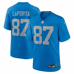 Sam LaPorta Detroit Lions Alternate Game Jersey - Blue Jerseys