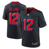 Nico Collins Houston Texans 2nd Alternate Game Jersey - Navy Jerseys