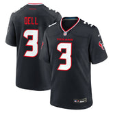 Tank Dell Houston Texans Game Jersey - Navy Jerseys
