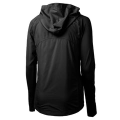 Arizona Diamondbacks Cutter & Buck Women's Adapt Eco Knit Hybrid Recycled Full-Zip Hoodie - Black Hoodies
