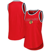 Chicago Blackhawks G-III 4Her by Carl Banks Women's Strategy Tank Top - Red | US 201038252
