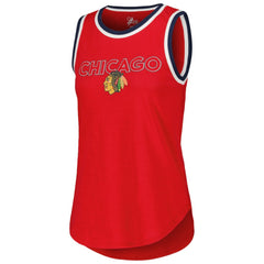 Chicago Blackhawks G-III 4Her by Carl Banks Women's Strategy Tank Top - Red | US 201038252