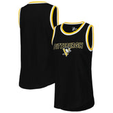 Pittsburgh Penguins G-III 4Her by Carl Banks Women's Strategy Tank Top - Black | US 201038256