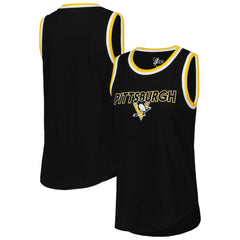 Pittsburgh Penguins G-III 4Her by Carl Banks Women's Strategy Tank Top - Black | US 201038256