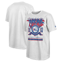 Philadelphia 76ers Sport Classics Oversized T-Shirt White - New Era