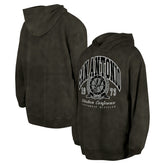 San Antonio Spurs Unisex Oversized Essentials Pigment Wash Fleece Pullover Hoodie Charcoal - New Era