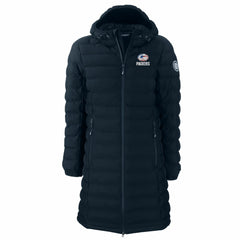 Green Bay Packers Cutter & Buck Women's Americana Mission Ridge Repreve Eco Insulated Full-Zip Puffer Jacket - Navy Jackets
