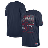 New Orleans Pelicans Enzyme Wash Oversized T-Shirt Navy - New Era