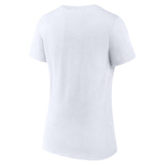 Los Angeles Angels Women's Love Wins V-Neck T-Shirt - White T-shirts