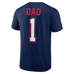 Minnesota Twins Father's Day #1 Dad T-Shirt - Navy T-shirts