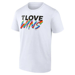 Texas Rangers Love Wins T-Shirt - White T-shirts