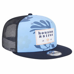 Houston Astros New Era Bikini Bottom Trucker 9FIFTY Snapback Hat - Navy Hats