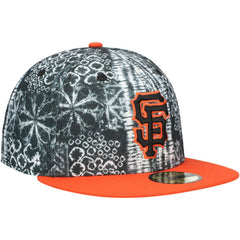 San Francisco Giants New Era Sands 59FIFTY Fitted Hat - Black Hats