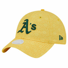Athletics New Era Women's Don't Worry 9TWENTY Adjustable Hat - Gold Hats