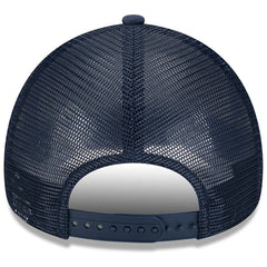 New York Giants New Era Retro Wordmark A-Frame 9FORTY Adjustable Hat - White/Royal Hats