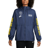 Paris Saint-Germain Women's Essential Woven Full-Zip Jacket Navy - Nike online