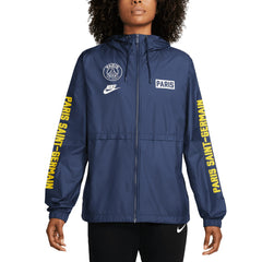 Paris Saint-Germain Women's Essential Woven Full-Zip Jacket Navy - Nike online