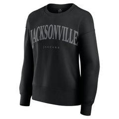 Jacksonville Jaguars Women's Elements Pullover Sweatshirt - Black Pullover