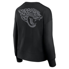 Jacksonville Jaguars Women's Elements Pullover Sweatshirt - Black Pullover