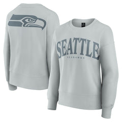 Seattle Seahawks Women's Elements Pullover Sweatshirt - Gray Pullover