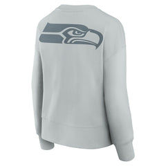 Seattle Seahawks Women's Elements Pullover Sweatshirt - Gray Pullover