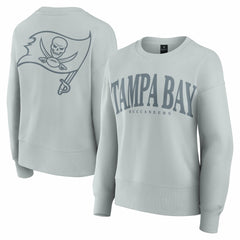 Tampa Bay Buccaneers Women's Elements Pullover Sweatshirt - Gray Pullover