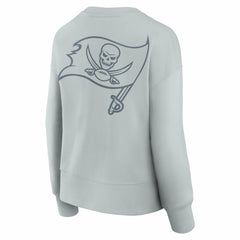 Tampa Bay Buccaneers Women's Elements Pullover Sweatshirt - Gray Pullover