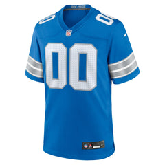 Detroit Lions Custom Game Jersey - Blue Jerseys