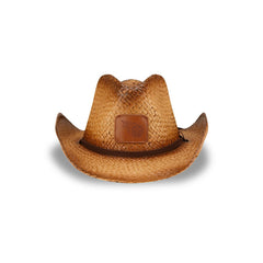 Tennessee Titans New Era Unisex Dutton Curved Brim Straw Hat - Brown Hats