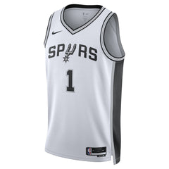 Victor Wembanyama San Antonio Spurs Unisex Swingman Jersey Association Edition White - Nike outlet