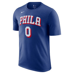 Tyrese Maxey Philadelphia 76ers Icon Edition Name & Number T-Shirt Royal - Nike outlet