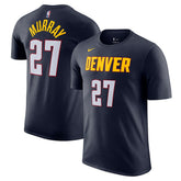 Jamal Murray Denver Nuggets Icon Edition Name & Number T-Shirt Navy - Nike