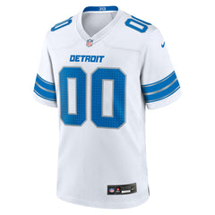 Detroit Lions Custom Game Jersey - White Jerseys