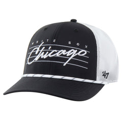 Chicago White Sox '47 Downburst Trucker Adjustable Hat - Black Hats